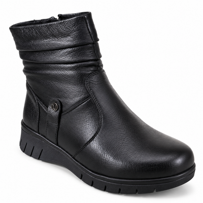 Ghete Casual Damă Caprice 26444-47 022 Negru Nappa