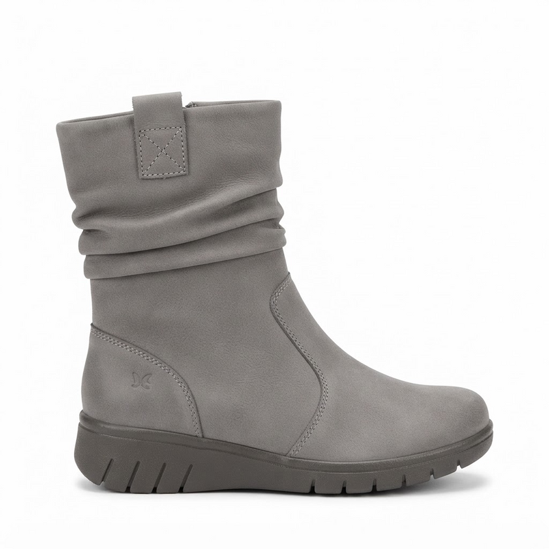 Ghete Casual Damă Caprice 26455-45 334 Taupe Nubuc – Piele Naturală