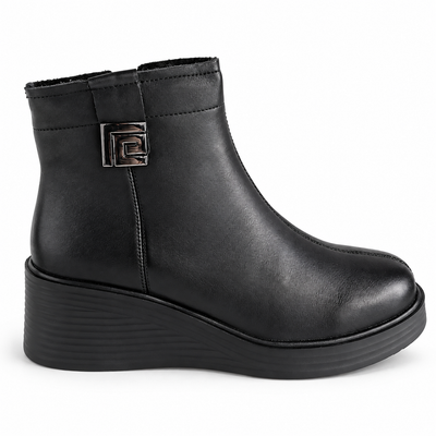 Ghete Casual Damă Pass 990008A Negru