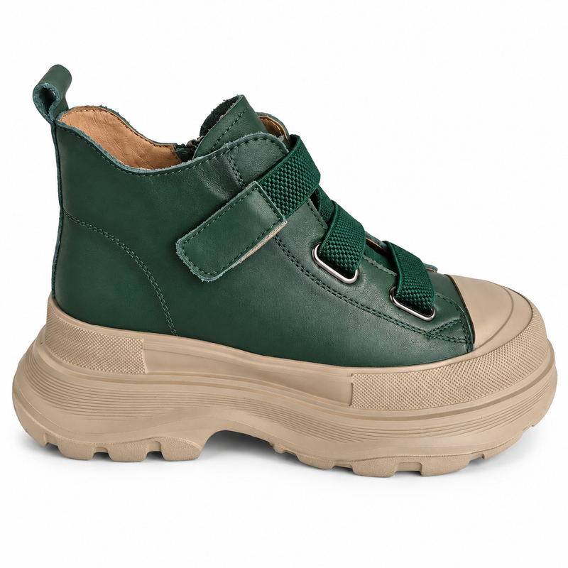 Ghete Casual Damă Franco Gerardo 66082 Verde
