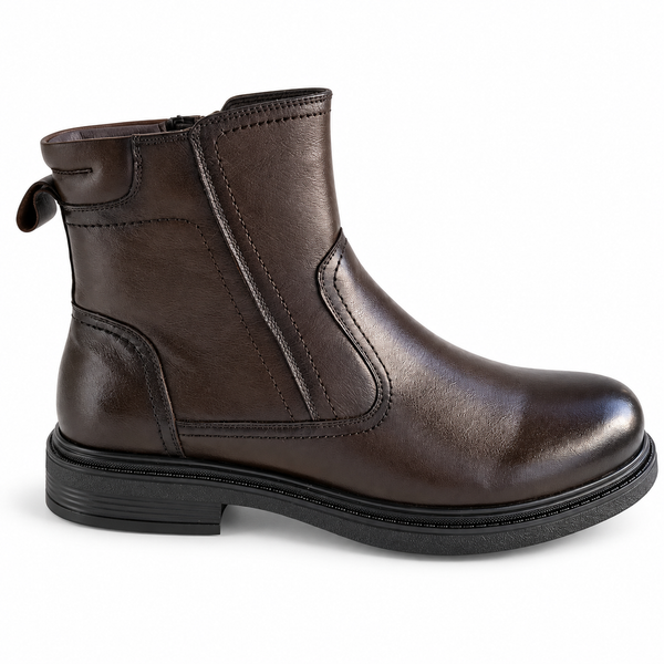 Ghete Casual Bărbați Eldemas F24780020-1 Maro – vedere 1