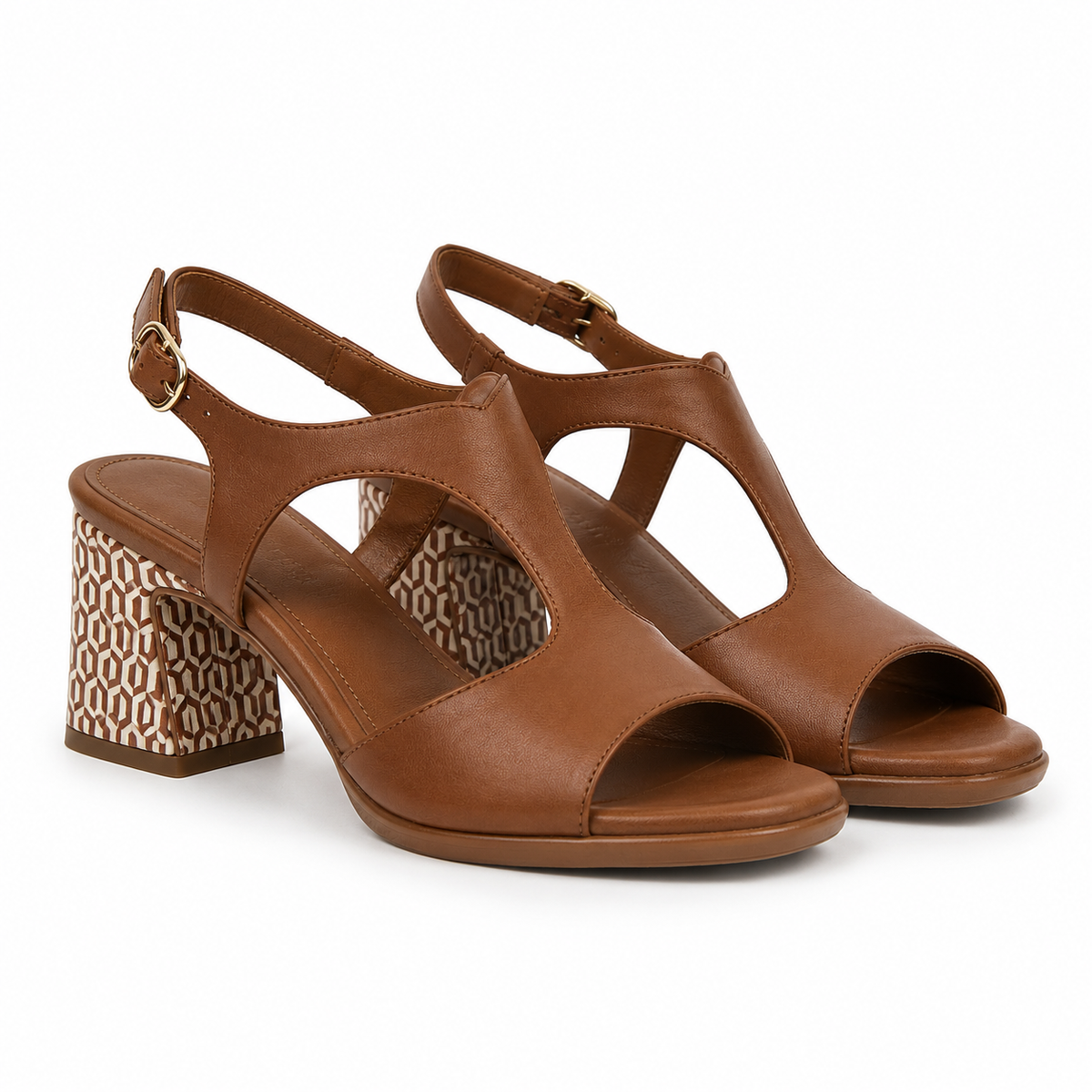 SANDALE ELEGANTE DAMA TAMARIS 28316-44 MARO COGNAC