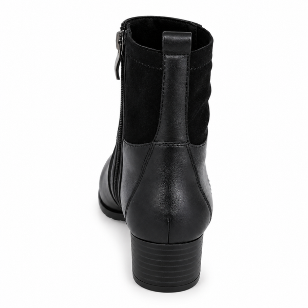 Ghete Casual Damă Caprice 25301-47 019 Negru – vedere 2