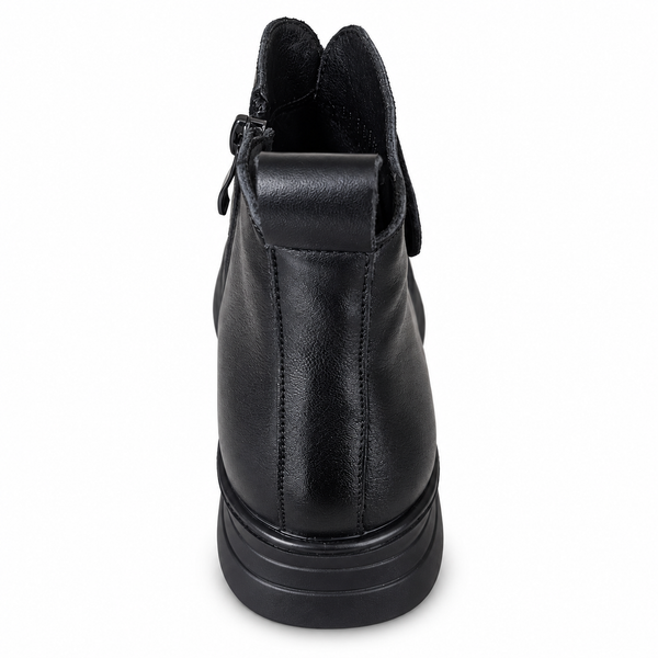 Ghete Casual Damă Franco Gerardo M5216 Negru – vedere 2