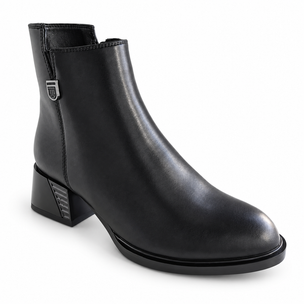 Ghete Casual Damă Pass C5653-V1891-Z007-01 Negru – vedere 2