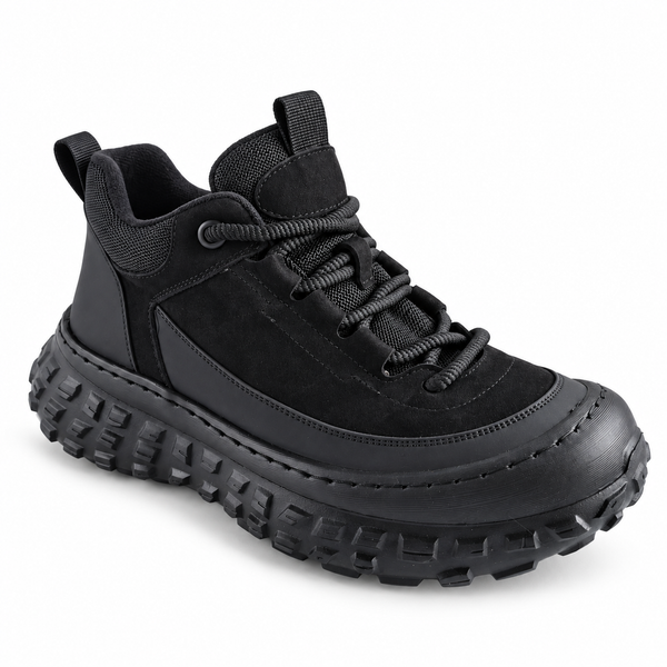 Ghete Casual Bărbați Franco Gerardo 6025 Negru – vedere 2