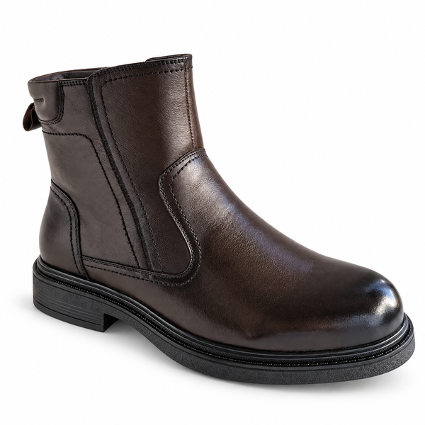 Ghete Casual Bărbați Eldemas F24780020-1 Maro – vedere 2