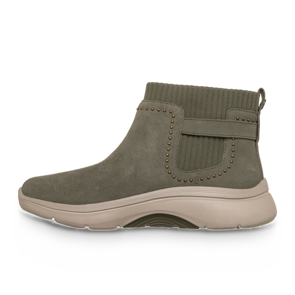 Ghete Casual Damă Skechers 144564 Verde Oliv – Piele Ecologică - vedere 3/5