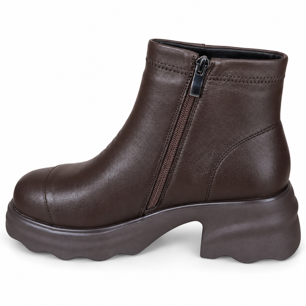 Ghete Casual Damă Formazione 6167326M Maro – vedere 3