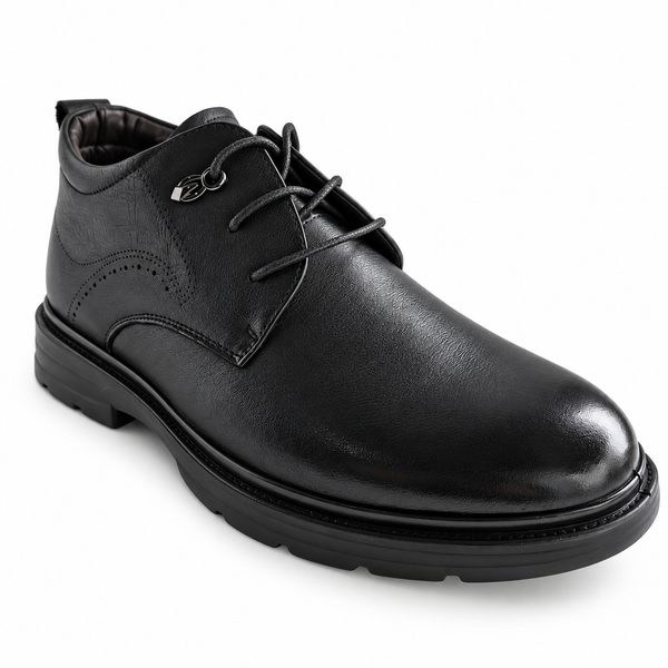 Ghete Casual Bărbați Mels 91879-F Negru – vedere 3