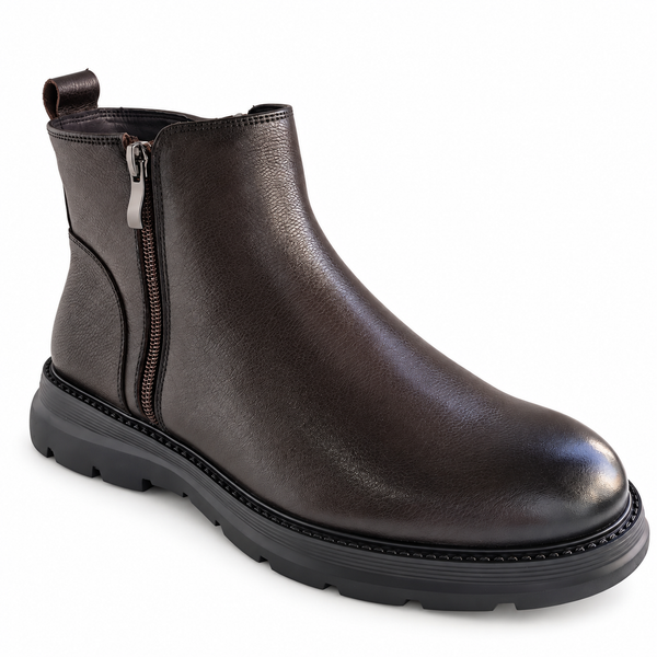 Ghete Casual Bărbați Eldemas Z190360-1 Maro – vedere 3