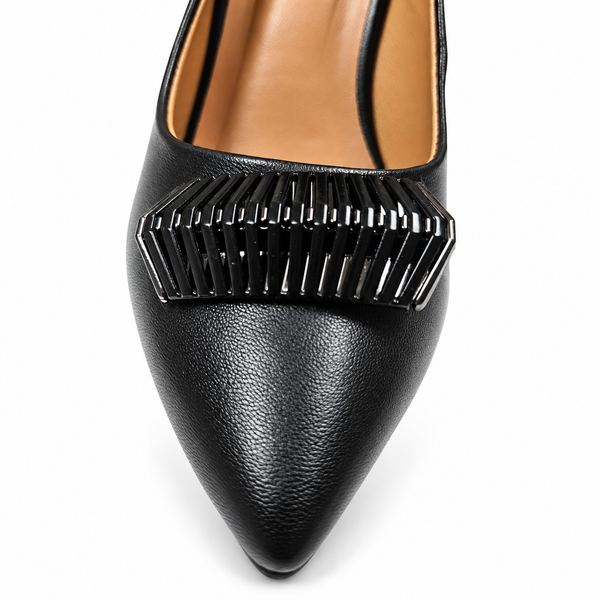 Pantofi Eleganți Damă Epica 1JI90007 Negru – vedere 4