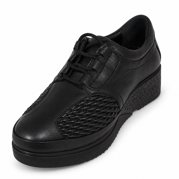 Pantofi Casual Damă Dogati 011 YN-2035 Negru – vedere 4