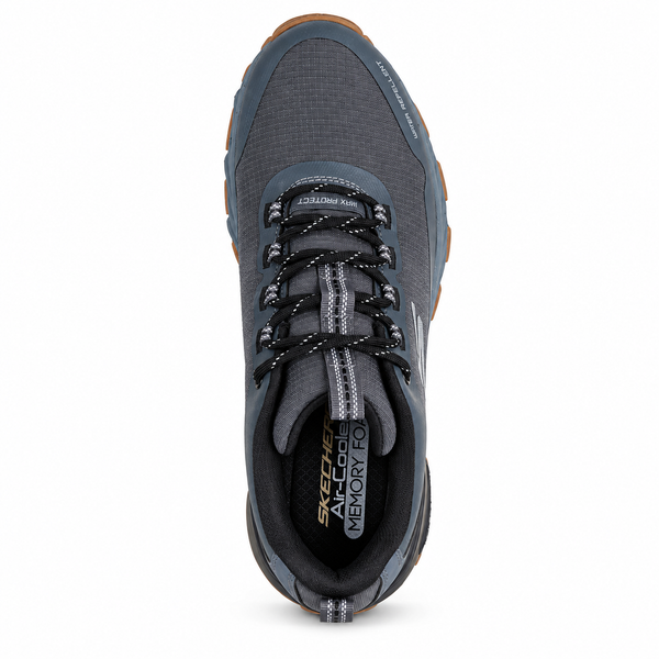 Pantofi Sport Bărbați Skechers 237669 Gri Antracit – Piele Ecologică - vedere 5/5