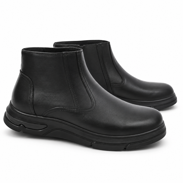 Ghete Casual Bărbați Mels Z184550-1 Negre - vedere 5