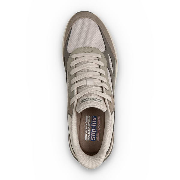 Pantofi Sport Bărbați Skechers 118412 Taupe/Multicolor - vedere 4