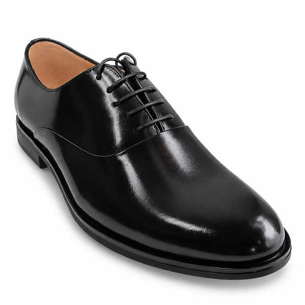 Pantofi Eleganți Bărbați CONHPOL B346-0017-00P28 Negru – Piele Naturală - vedere 2/6