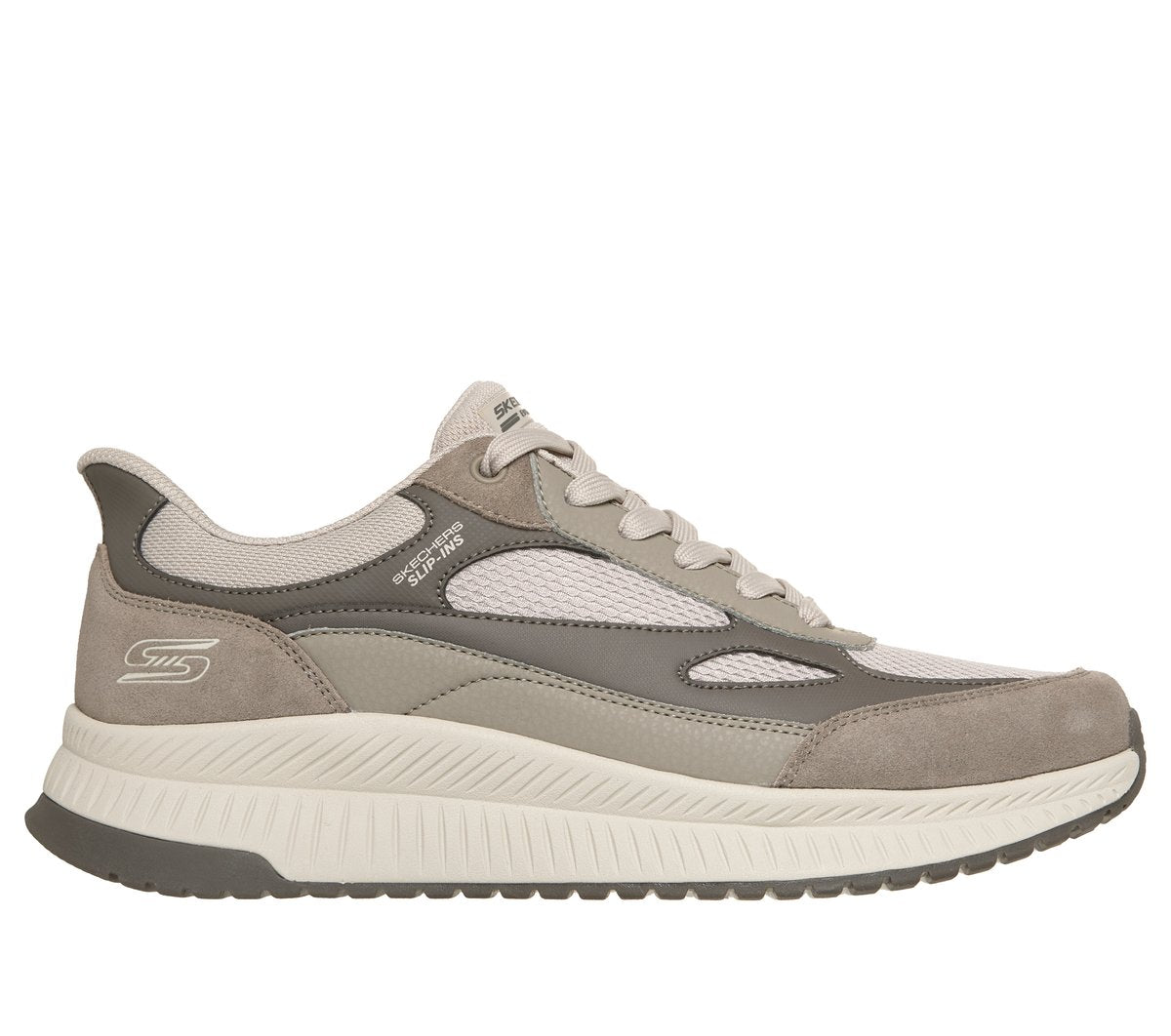 Pantofi Sport Bărbați Skechers 118412 Taupe/Multicolor