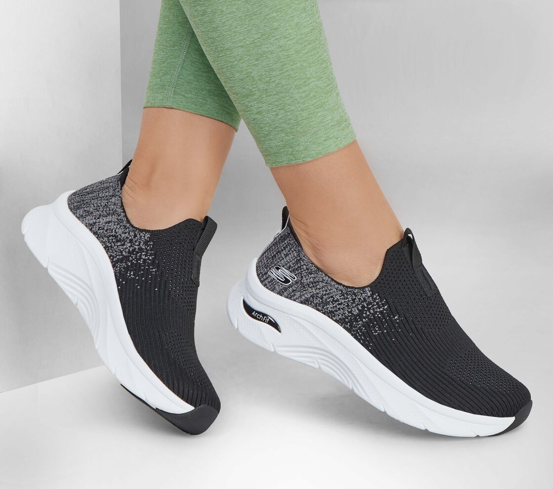 PANTOFI SPORT DAMA SKECHERS 149684 BLK - imagine 2