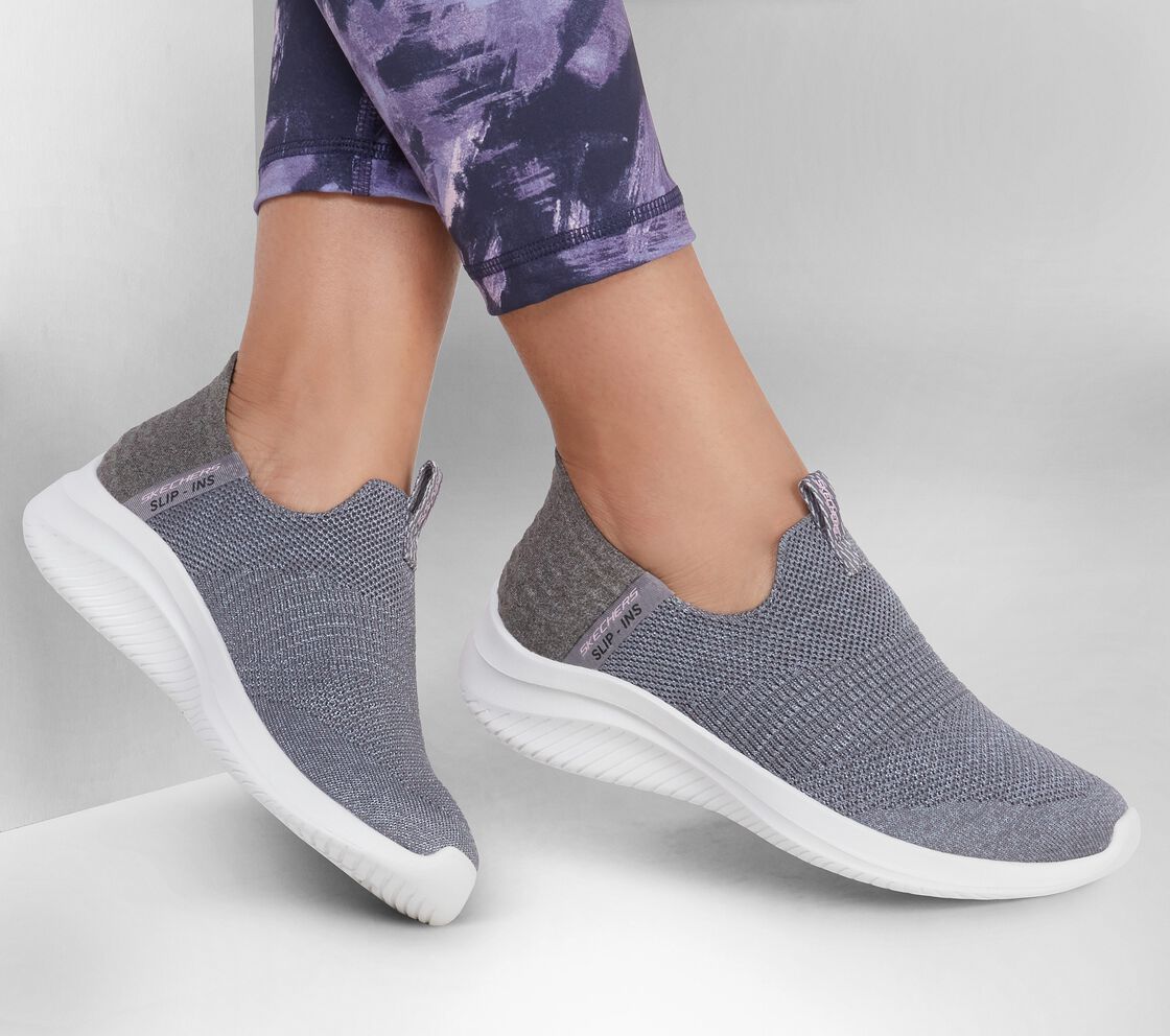PANTOFI SPORT DAMA SKECHERS 149709 GRY - imagine 2