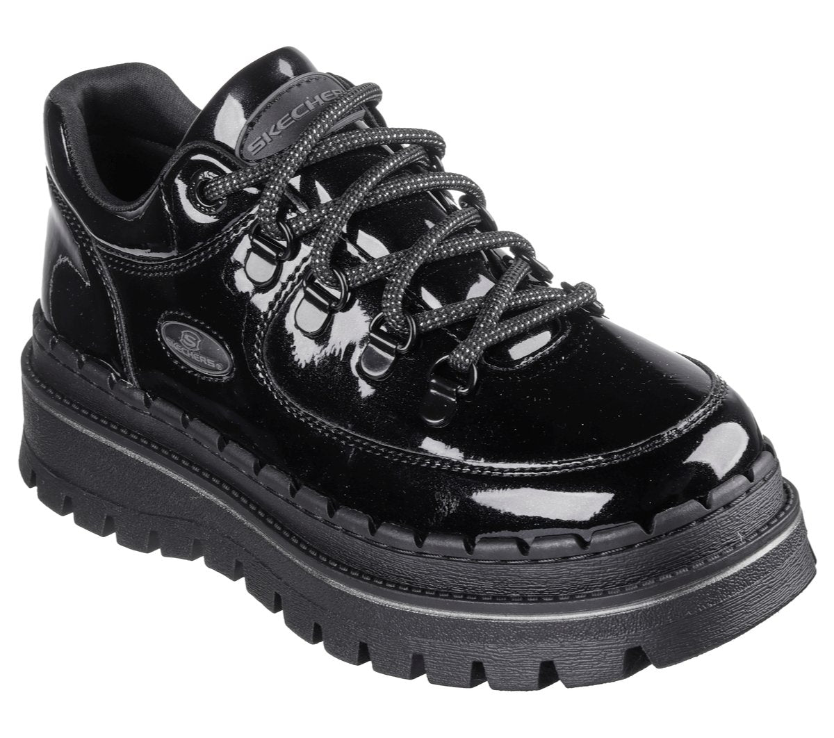 Pantofi Sport Damă Skechers 167073 Negru lac - imagine 2