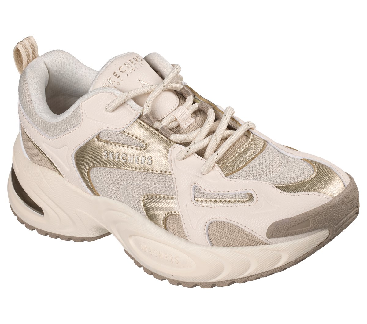 Pantofi Sport Damă Skechers 177617 Șampanie - imagine 2