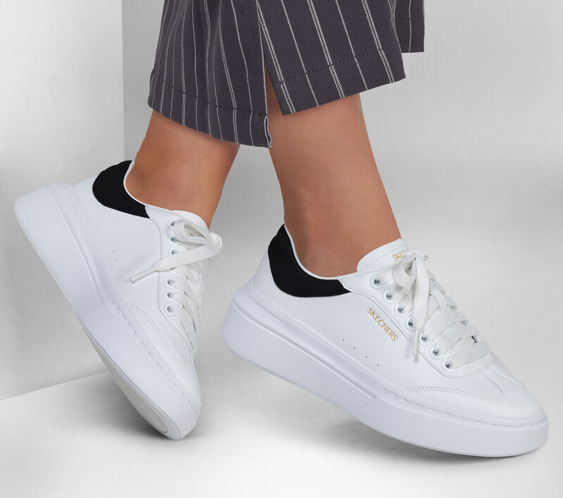 PANTOFI SPORT SKECHERS 185060 WBK - imagine 6
