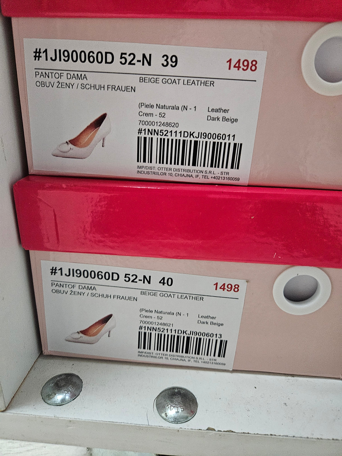 Pantofi Eleganți Damă Epica 1JI90060D Bej - poza receptie