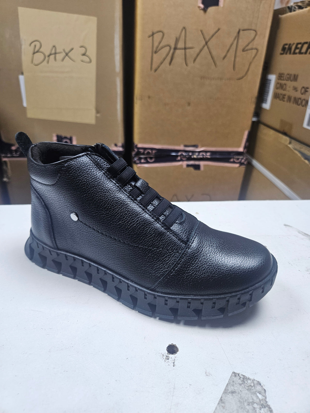 Ghete Casual Damă AGA 02404/1269 Negru - foto 3