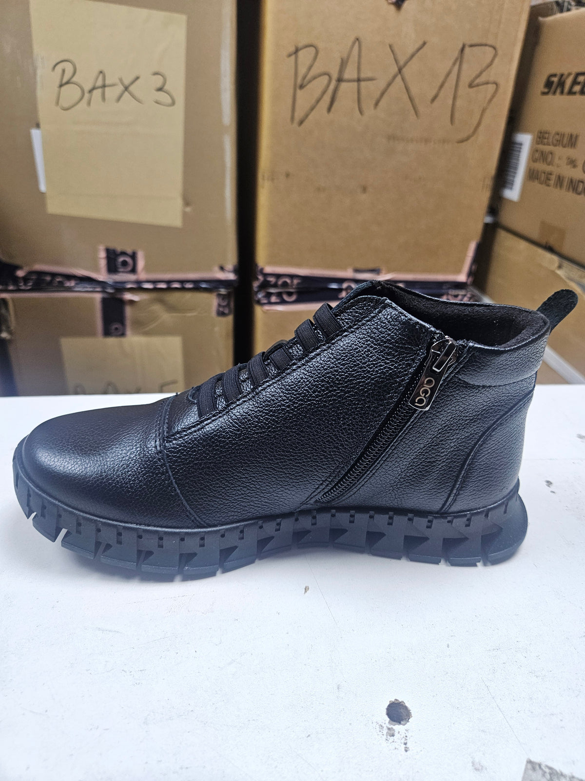 Ghete Casual Damă AGA 02404/1269 Negru - foto 2