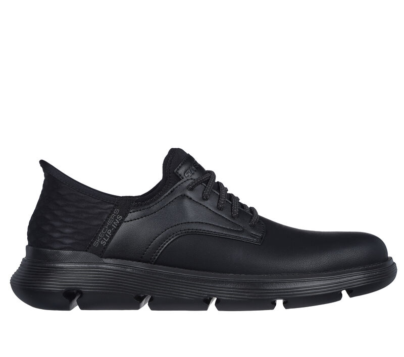 PANTOFI CASUAL BARBATI SKECHERS 205046 BBK - imagine 9