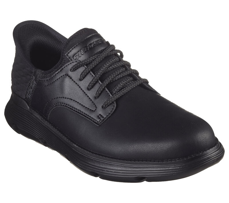 PANTOFI CASUAL BARBATI SKECHERS 205046 BBK - imagine 8