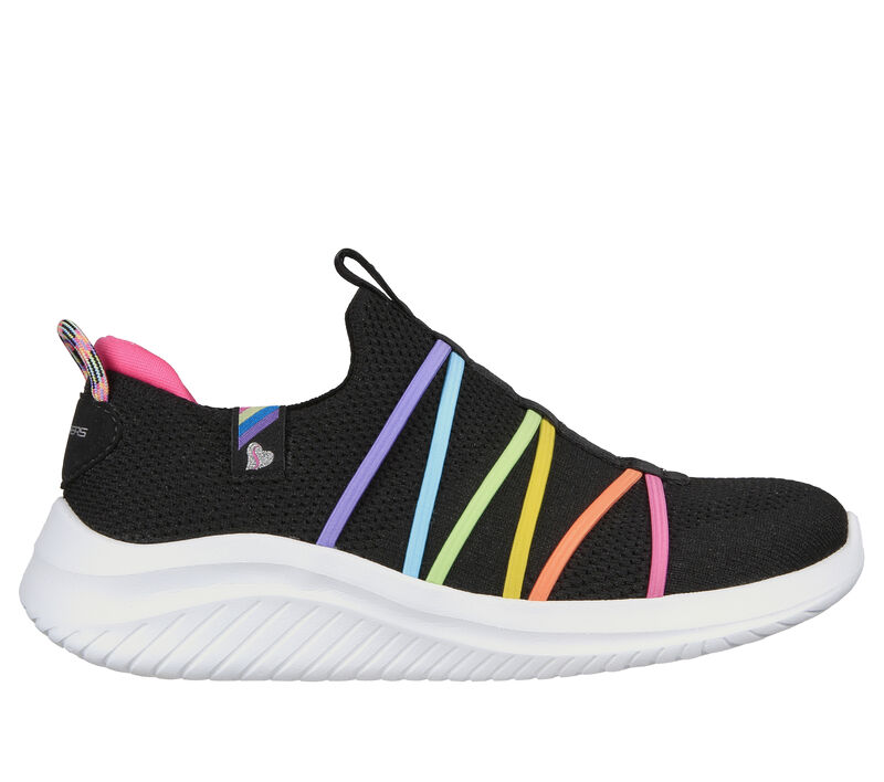 PANTOFI SPORT COPII SKECHERS 302242 BKMT - imagine 3