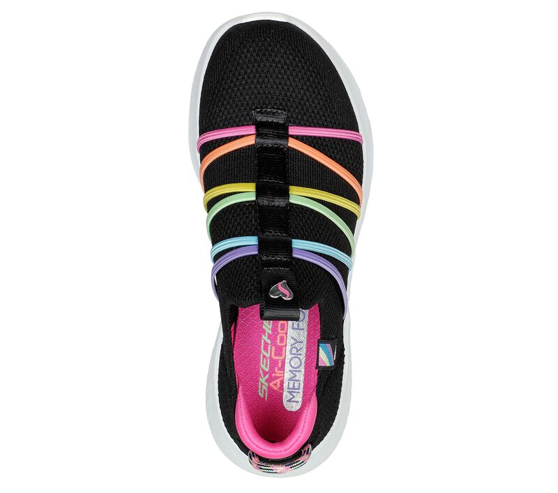 PANTOFI SPORT COPII SKECHERS 302242 BKMT - imagine 4