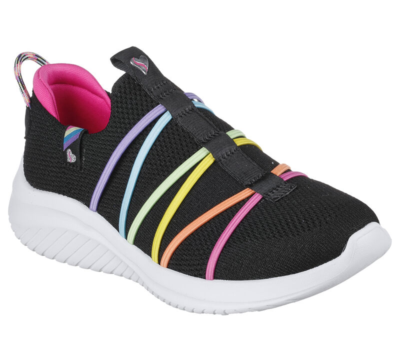 PANTOFI SPORT COPII SKECHERS 302242 BKMT - imagine 2