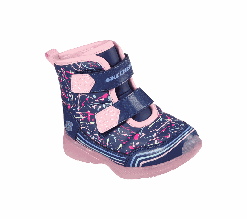 GHETE COPII SKECHERS 302653 NVMT - imagine 2
