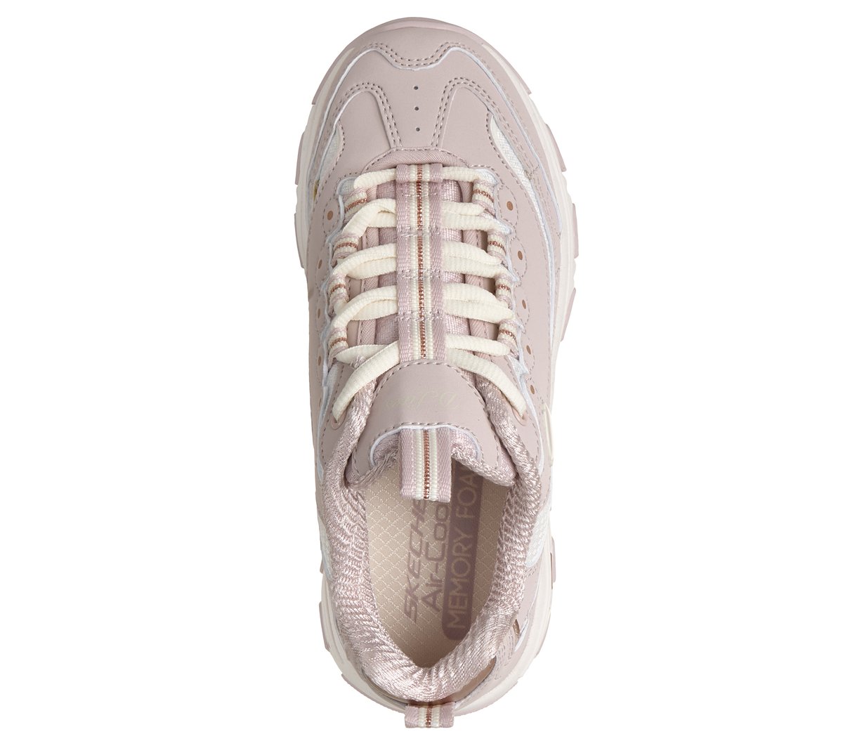 Pantofi Sport Fete Skechers 304155L Roz auriu - imagine 4