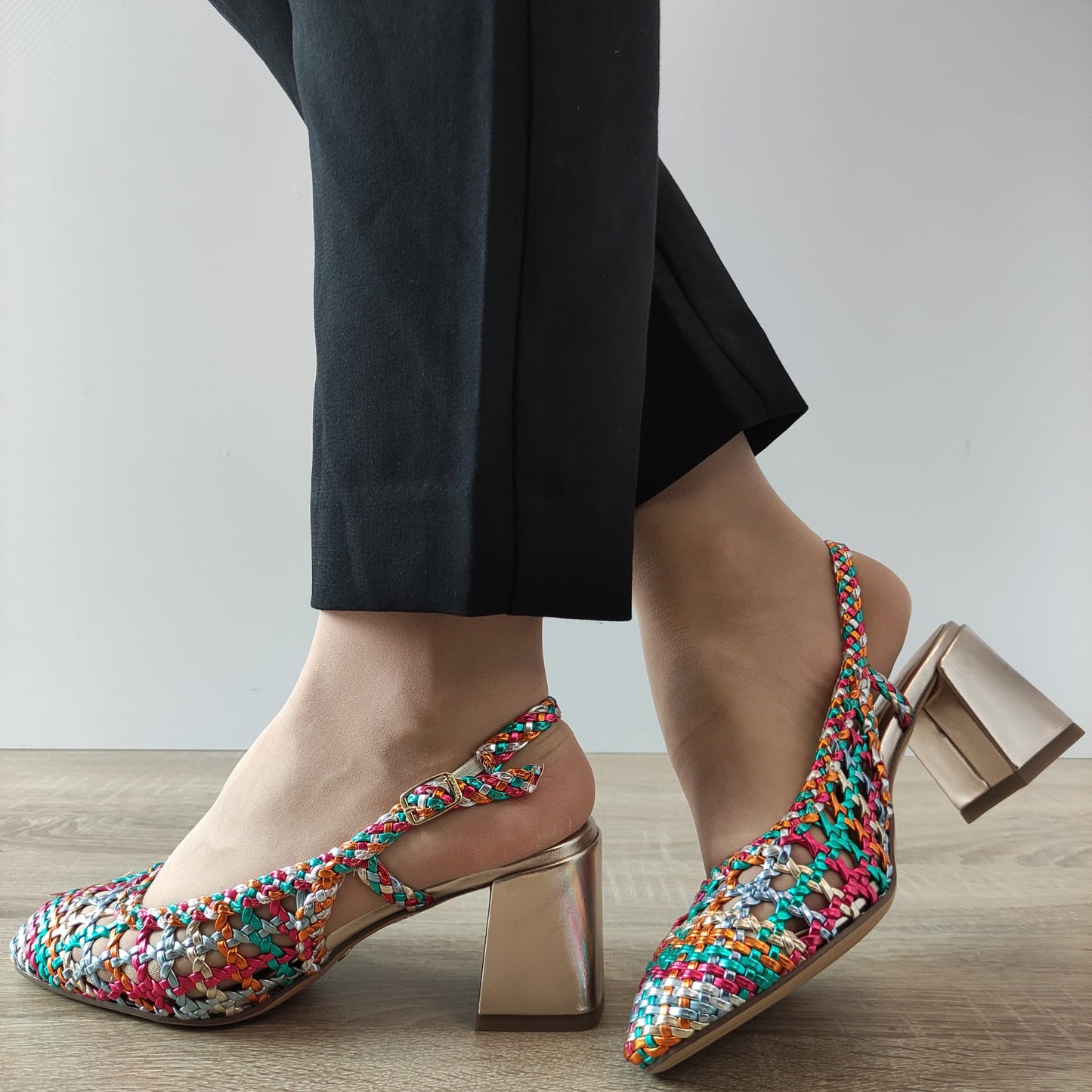 SANDALE ELEGANTE DAMA TAMARIS 29614-42 MULTICOLOR