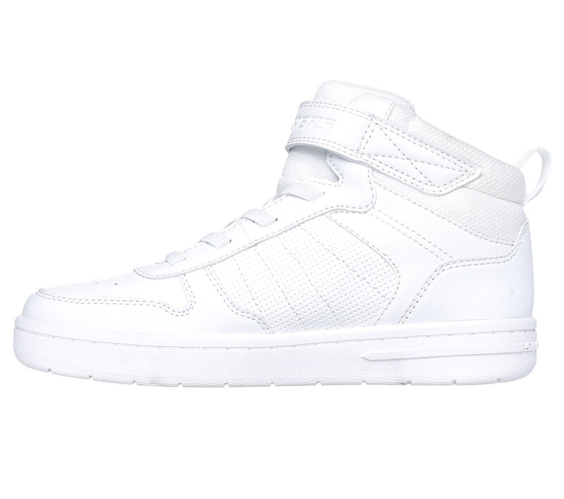 GHETE SPORT COPII SKECHERS 405633 WHT