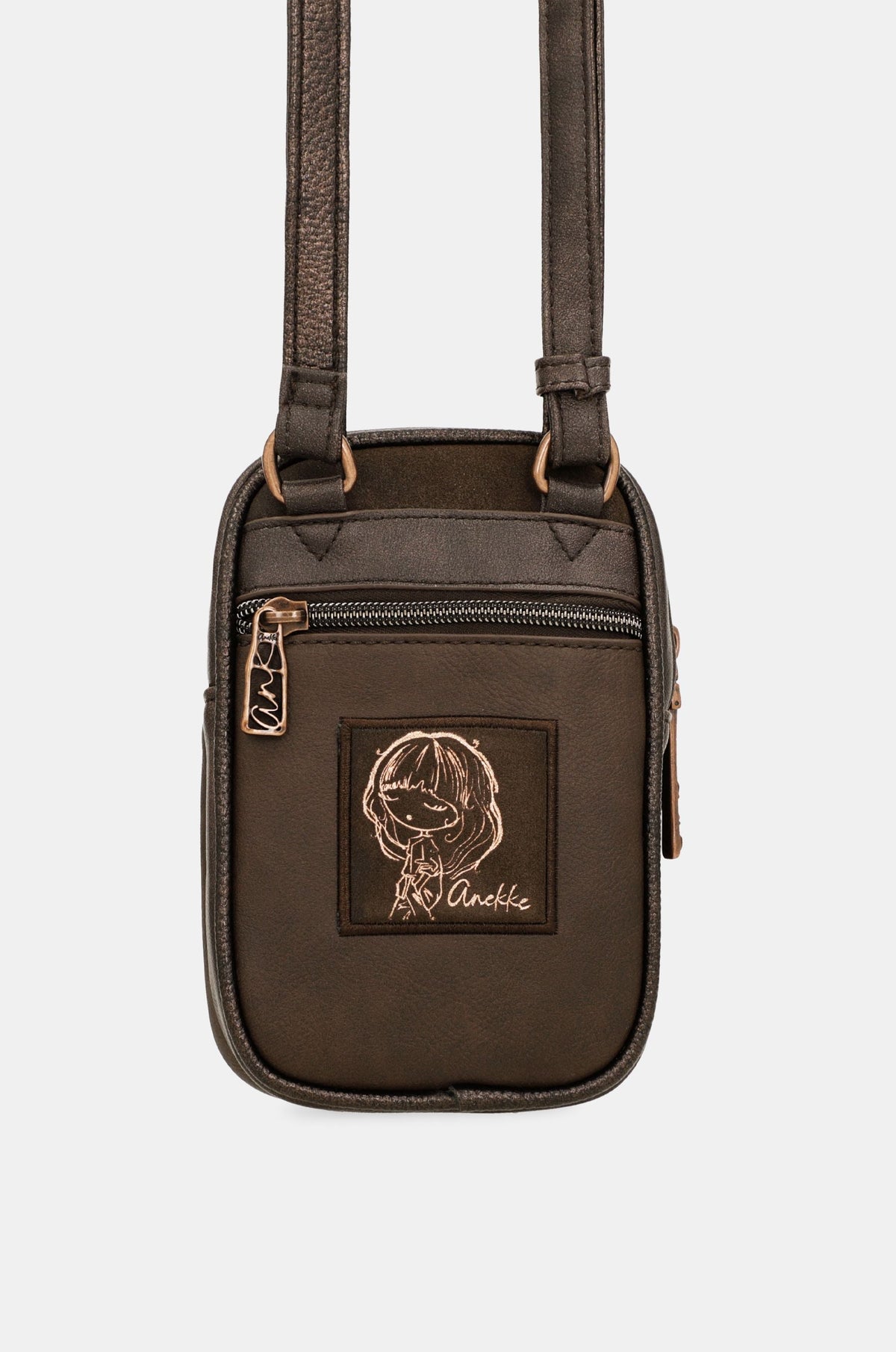 GEANTĂ CROSSBODY ANEKKE MOCHA 43613-907 - imagine 4