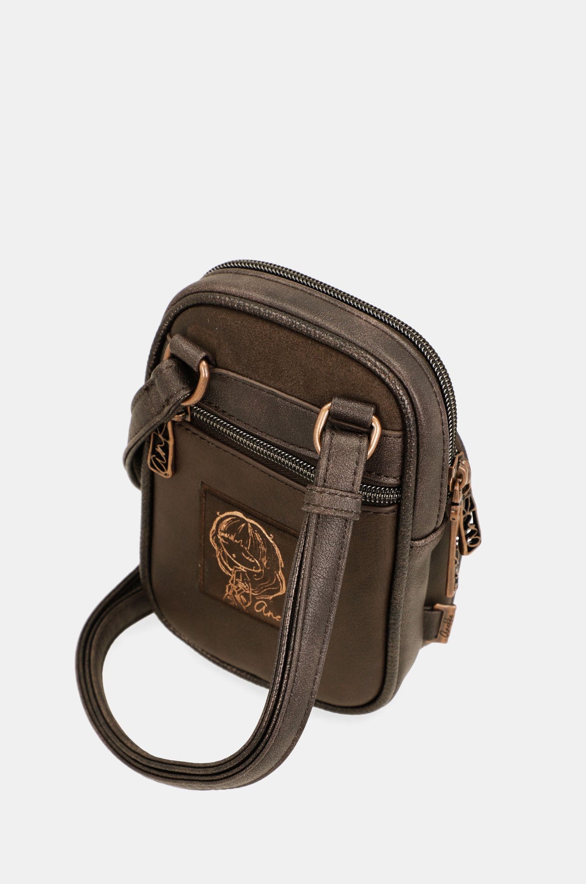 GEANTĂ CROSSBODY ANEKKE MOCHA 43613-907 - imagine 6