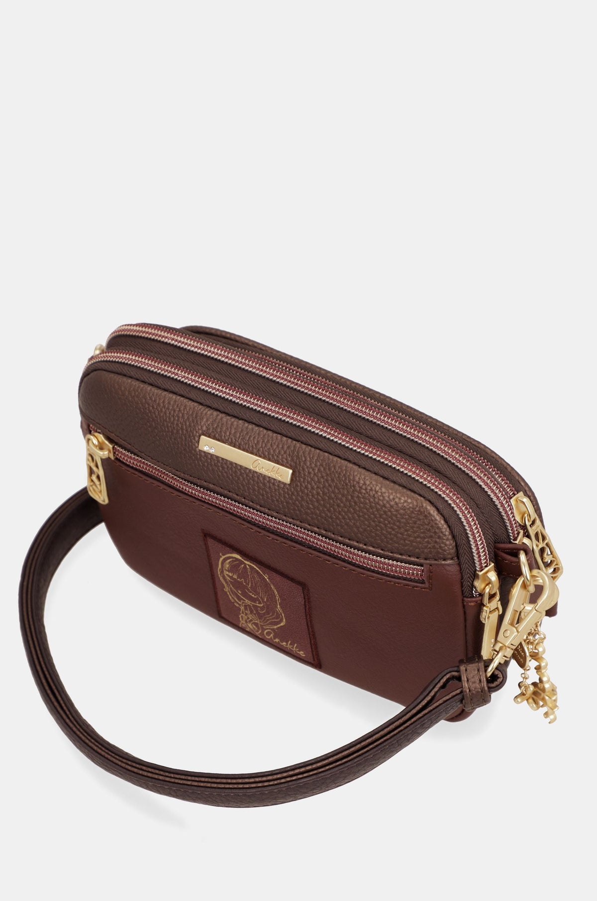 GEANTĂ CROSSBODY ANEKKE BURGUNDY 43643-445 - imagine 8