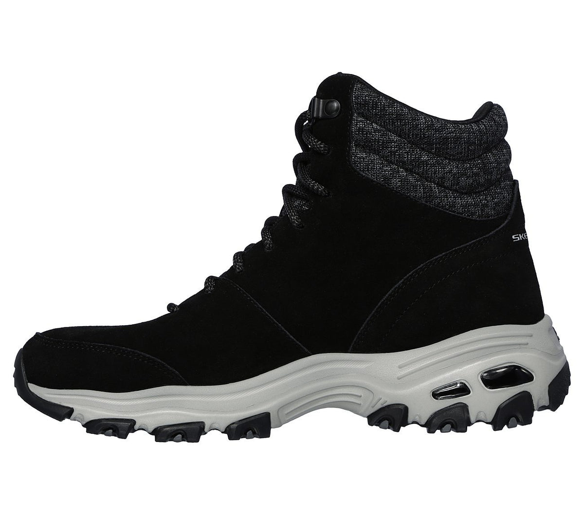 GHETE SPORT DAMA / BARBATI SKECHERS 49727 BLK - imagine 10