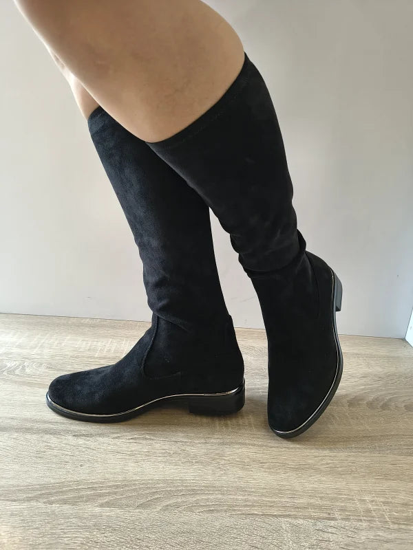 CIZME CASUAL DAMA CAPRICE 25512-41 044 NEGRE - imagine 5