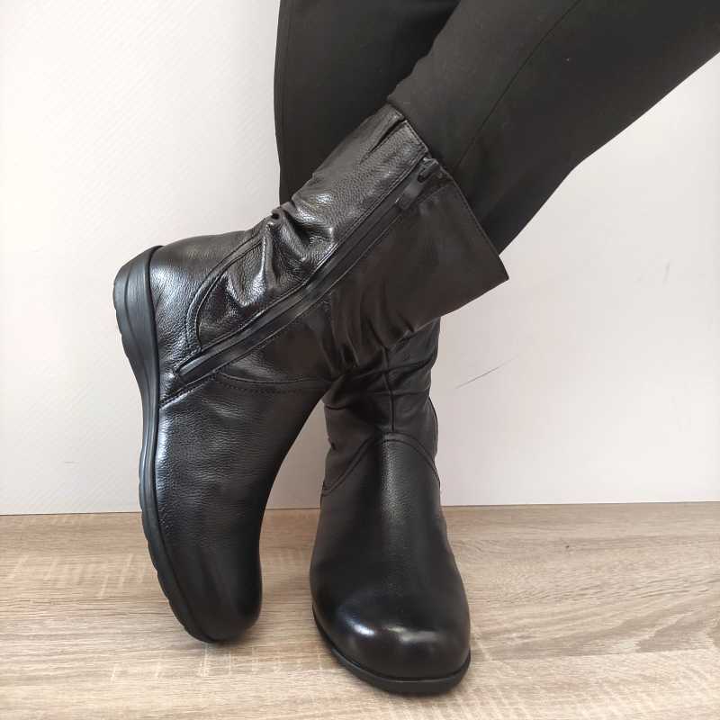 CIZME CASUAL DAMA CAPRICE 26456-43 NEGRE - imagine 3