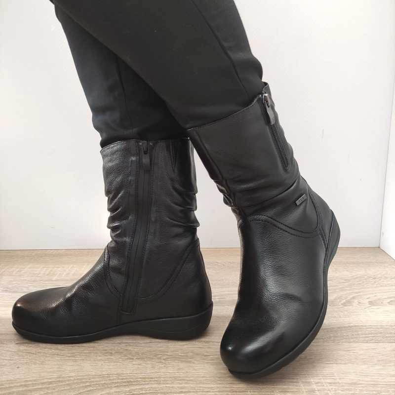 CIZME CASUAL DAMA CAPRICE 26456-43 NEGRE - imagine 2