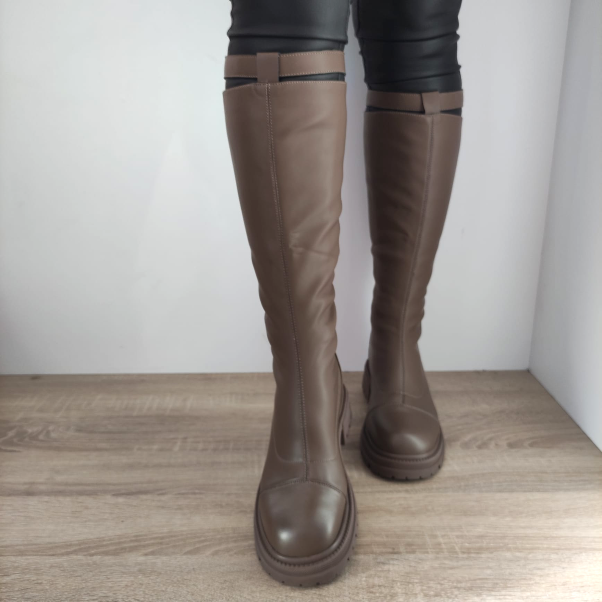 CIZME CASUAL DAMA FORMAZIONE 8035 TAUPE - imagine 5