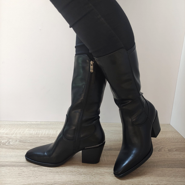 CIZME CASUAL DAMA MARCO TOZZI 25084-41 NEGRE - imagine 3