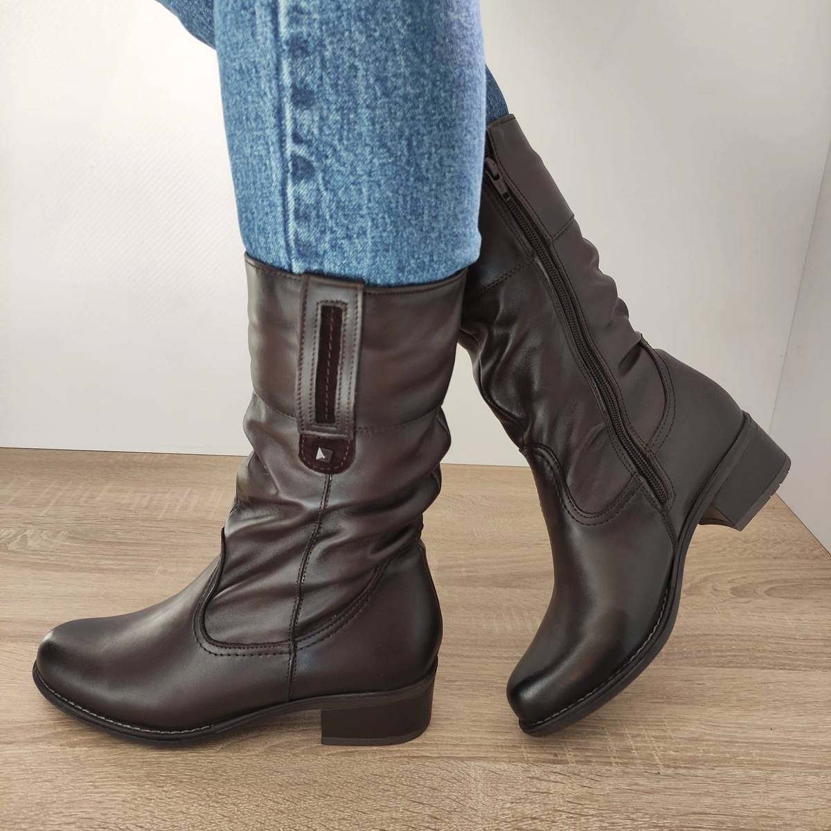CIZME CASUAL DAMA NICOLIS 138994 MARO CONIAC - imagine 9