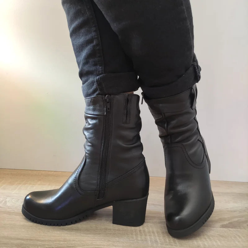 CIZME CASUAL DAMA NICOLIS 151859 NEGRE